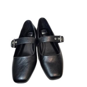 NEW dolce vita Mary Jane Style Black Dress Shoe Flats sz 11